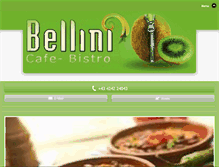 Tablet Screenshot of cafe-bistro-bellini.at